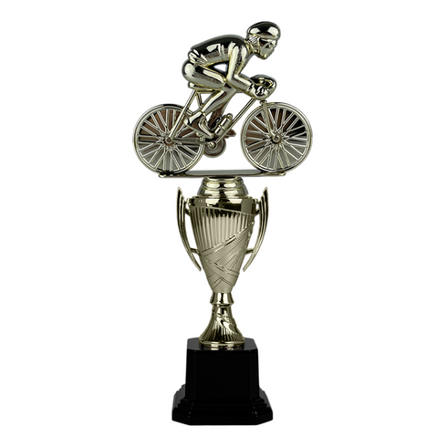 Trofeo de Copa con Figura Serie B27 de Ciclismo